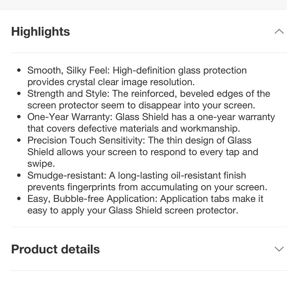 ZAGG ifrogz tempered glass screen protector. iPhone14 Plus and iPhone13 Pro Max